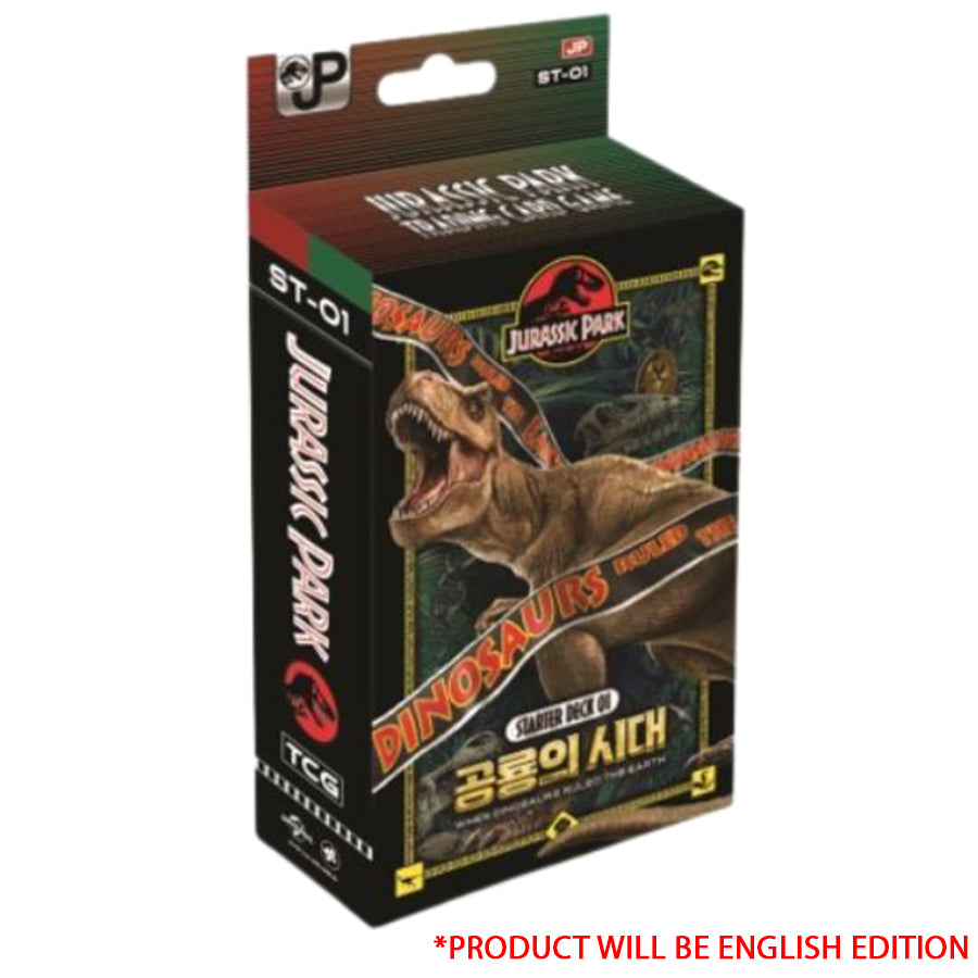 Jurassic Park TCG - When Dinosaurs Ruled The Earth - Starter Deck (ST01)