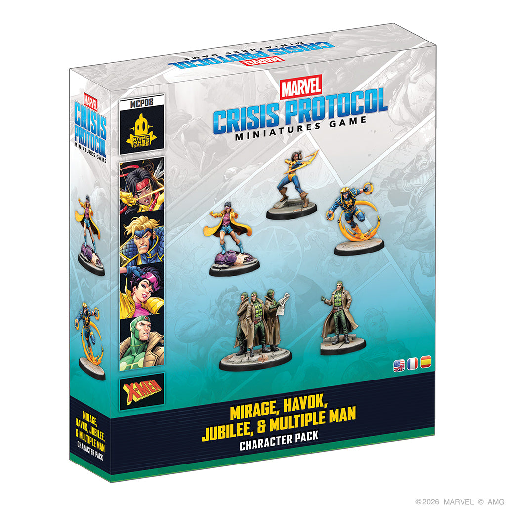 Marvel: Crisis Protocol - Mirage, Havok, Jubilee & Multiple Man