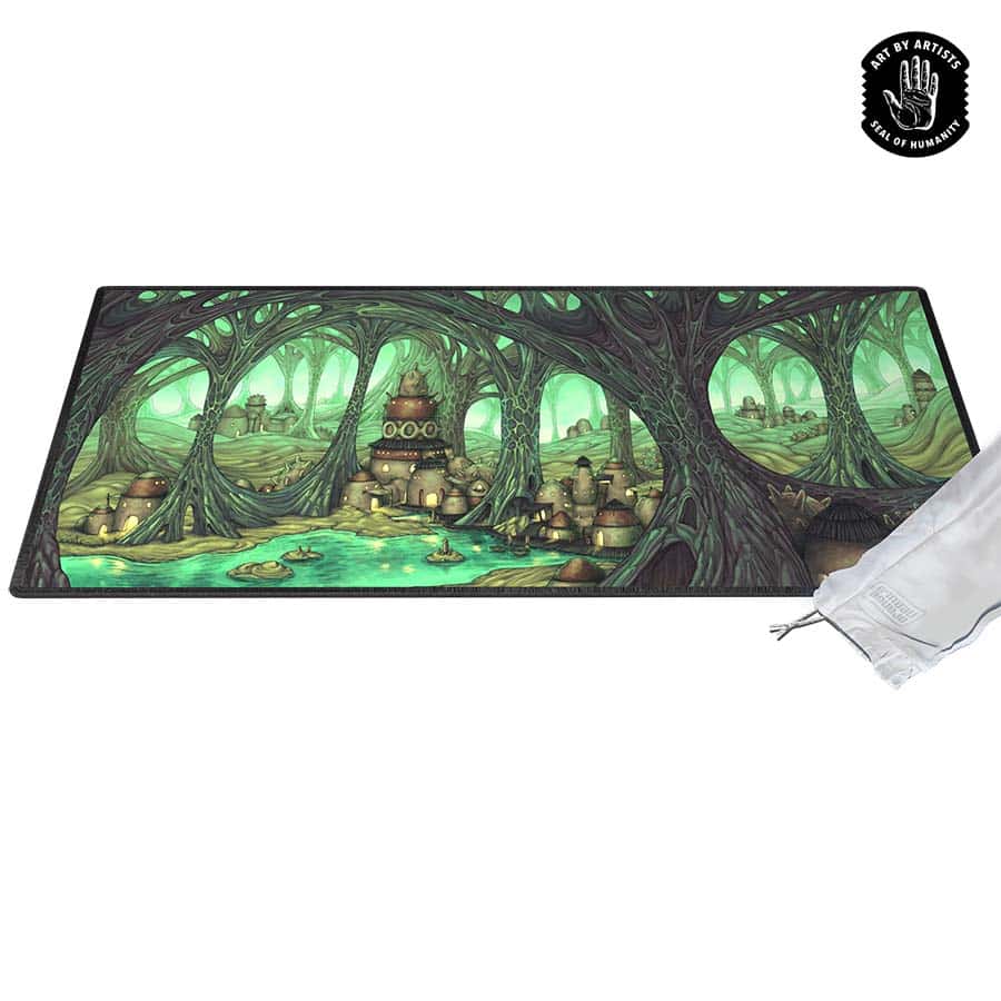 Curator - Arcane Landscapes - The Caverns (Brittany Bowman) Desk Mat