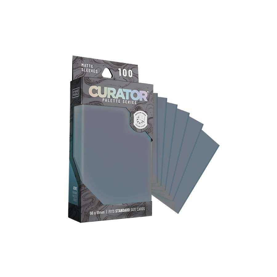 Curator - Pallette Sleeves - Azure (Blue) (100ct)