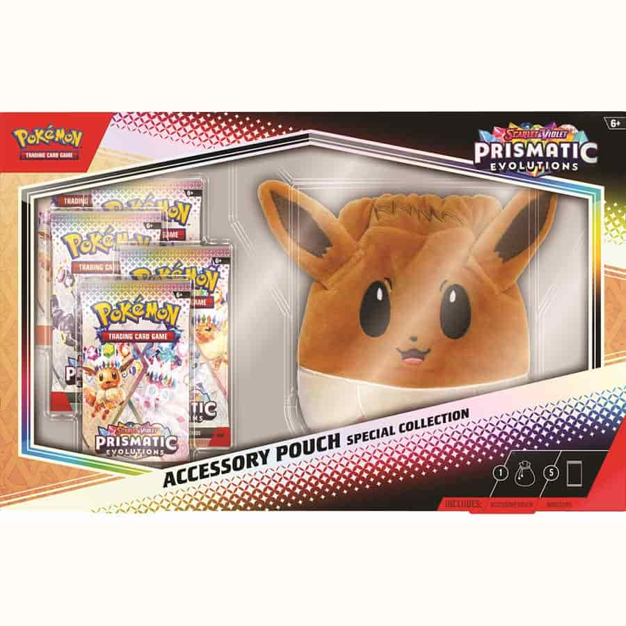 Pokemon - Prismatic Evolutions - Accessory Pouch Special Collection