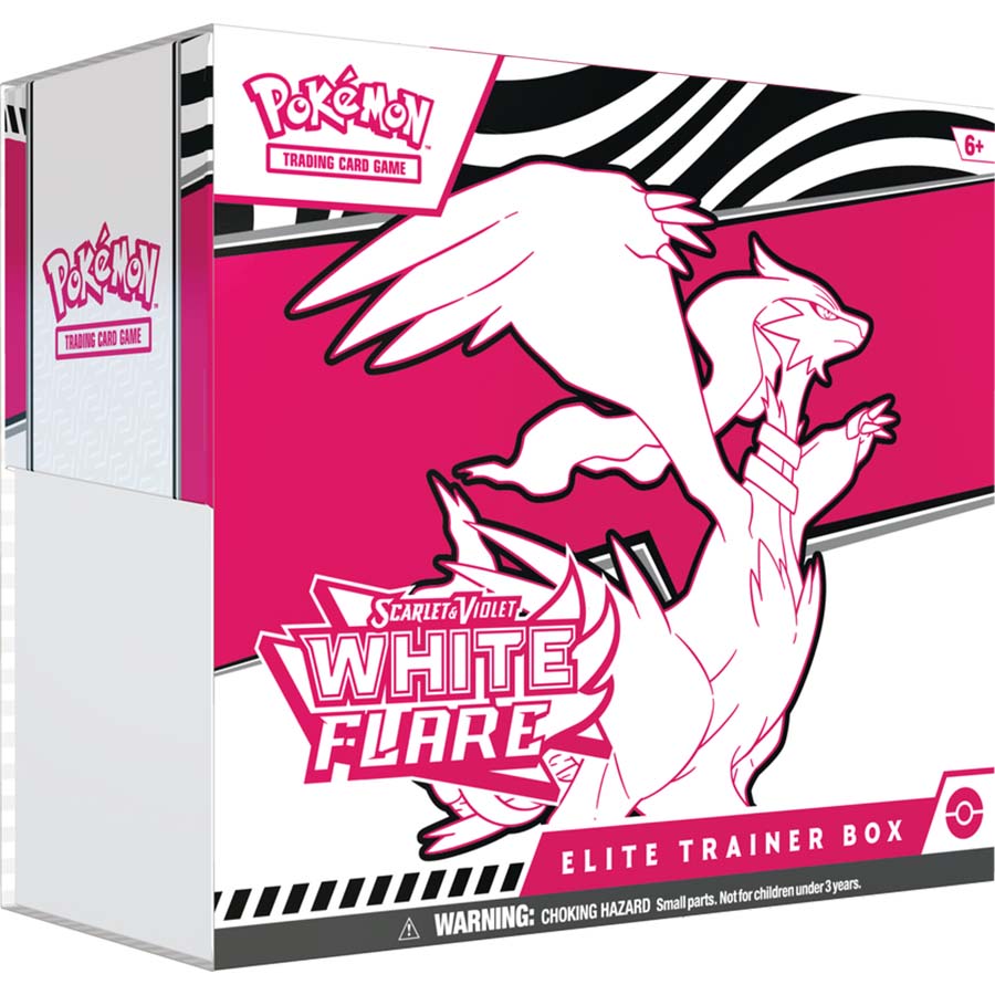 Pokemon - Scarlet and Violet - White Flare - Elite Trainer Box