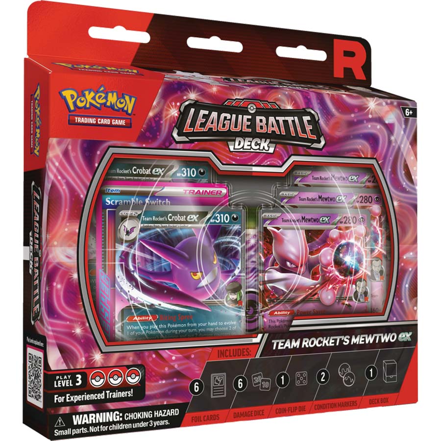 Pokemon - League Battle Deck - Team Rocket's Mewtwo Ex