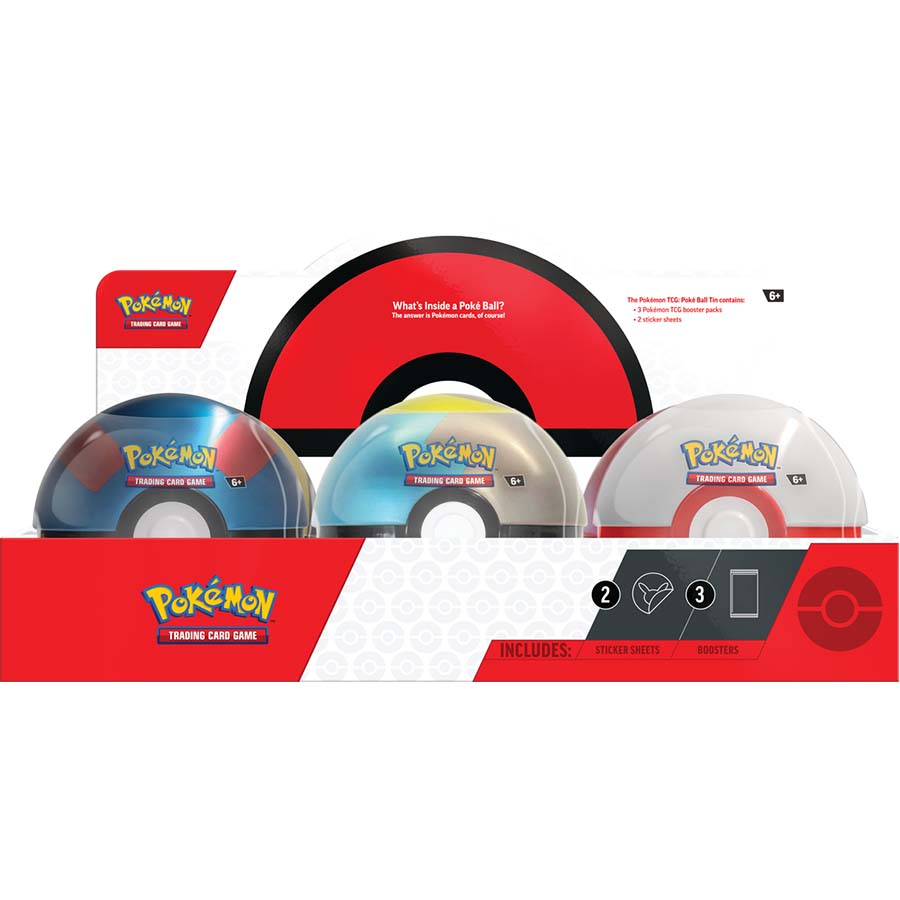 Pokemon - 2024 Q4 - Pokeball Tin (Styles May Vary)