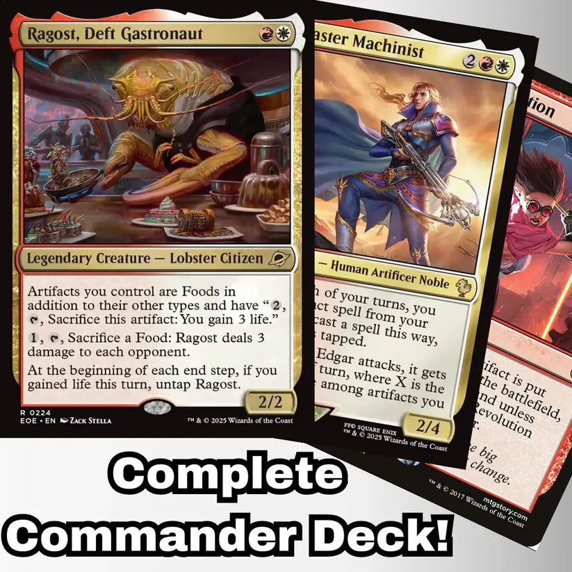 Magic the Gathering - Ragost, Deft Gastronaut - Custom Built Commander Deck