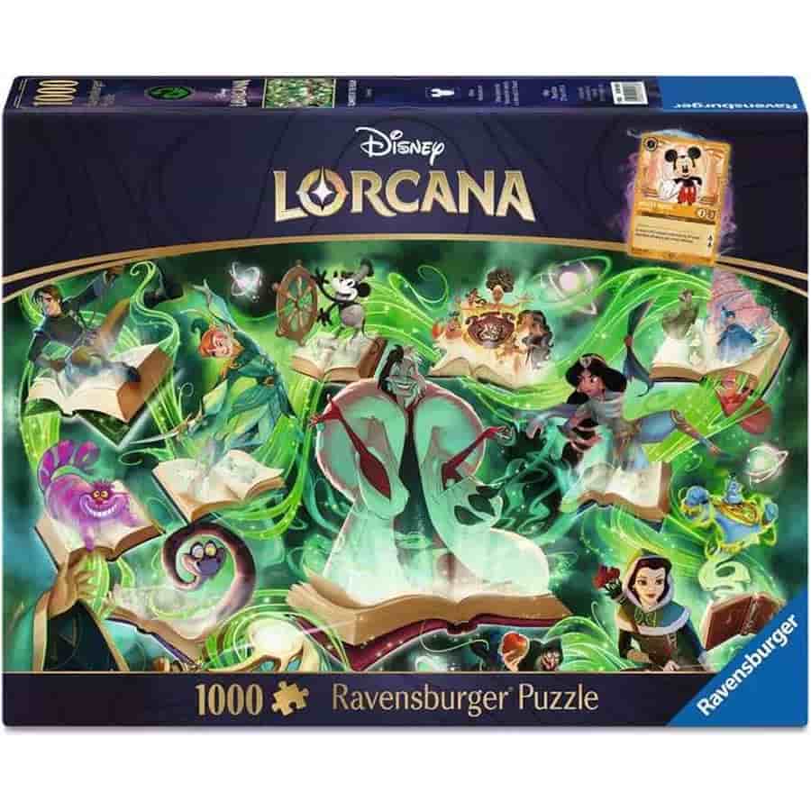 Disney Lorcana - Glimmers of the Realm Puzzle: Emerald (1000pc)