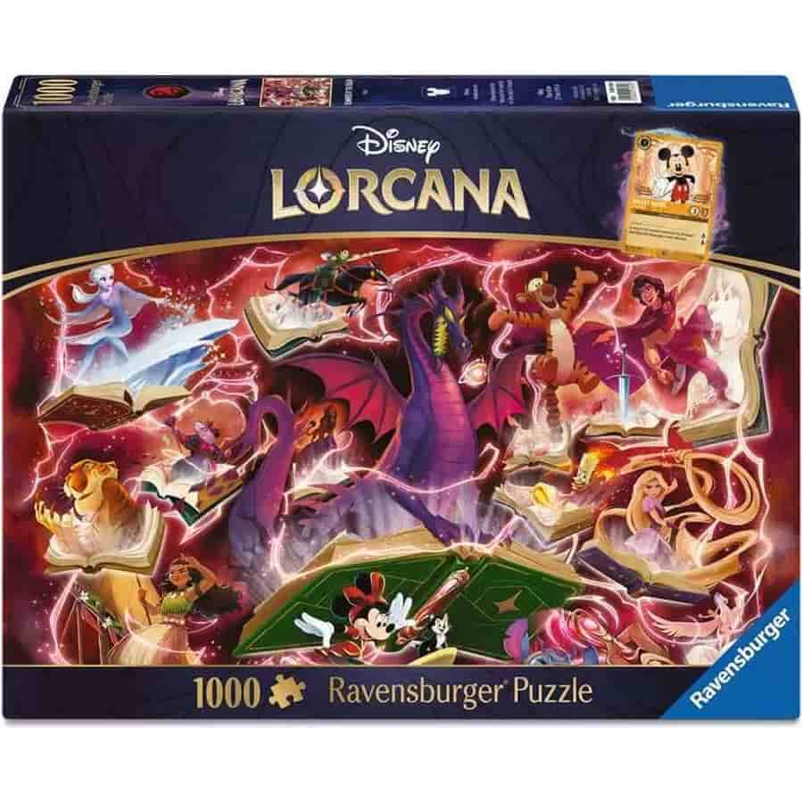 Disney Lorcana - Glimmers of the Realm Puzzle: Ruby (1000pc)