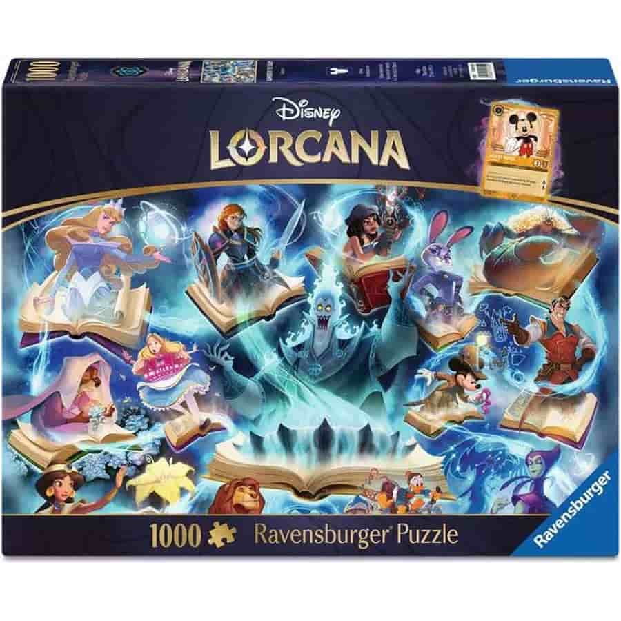 Disney Lorcana - Glimmers of the Realm Puzzle: Sapphire (1000pc)