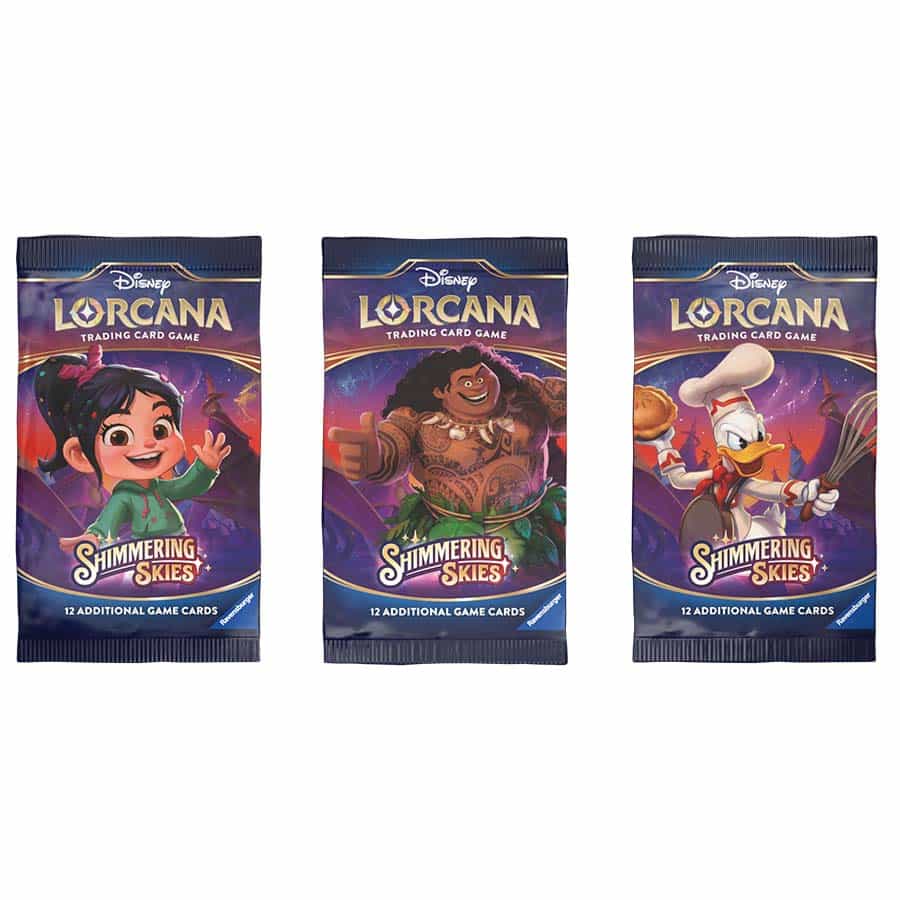 Lorcana - Shimmering Skies - Sleeved Booster Pack