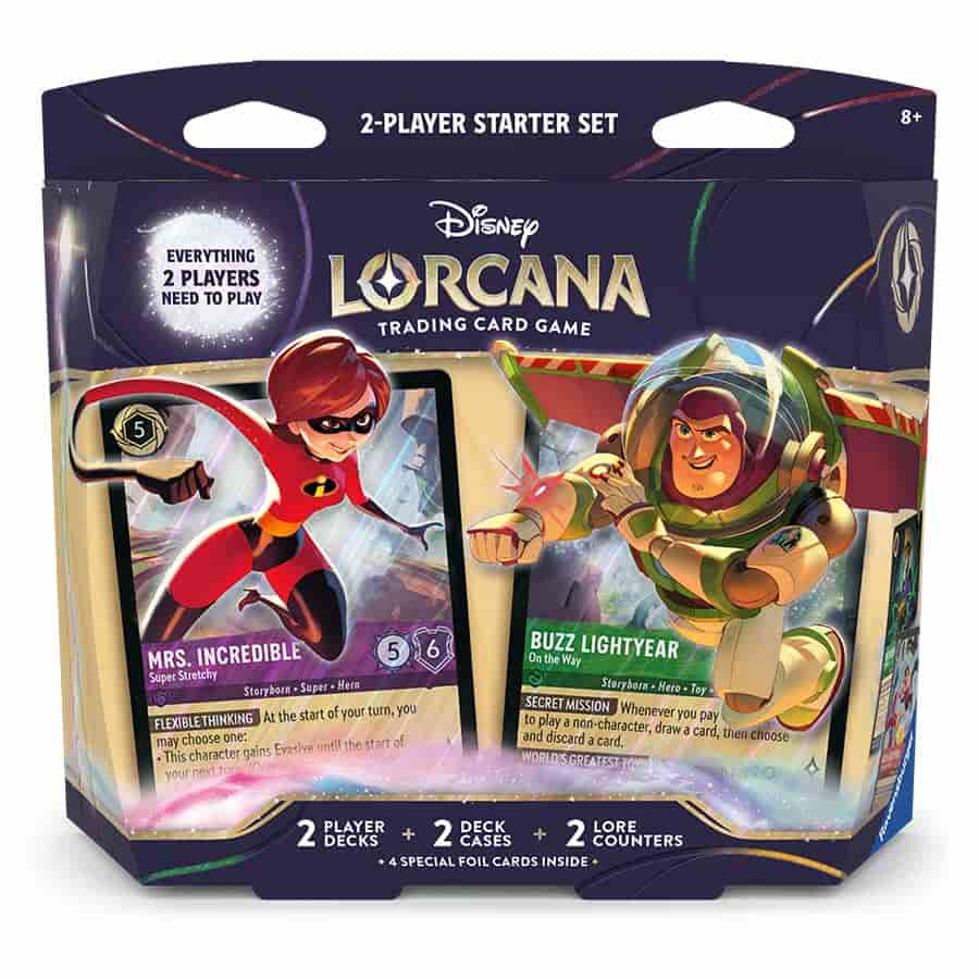 Lorcana - Wilds Unknown - Two Player Starter Deck - Elastigirl & Buzz Lightyear