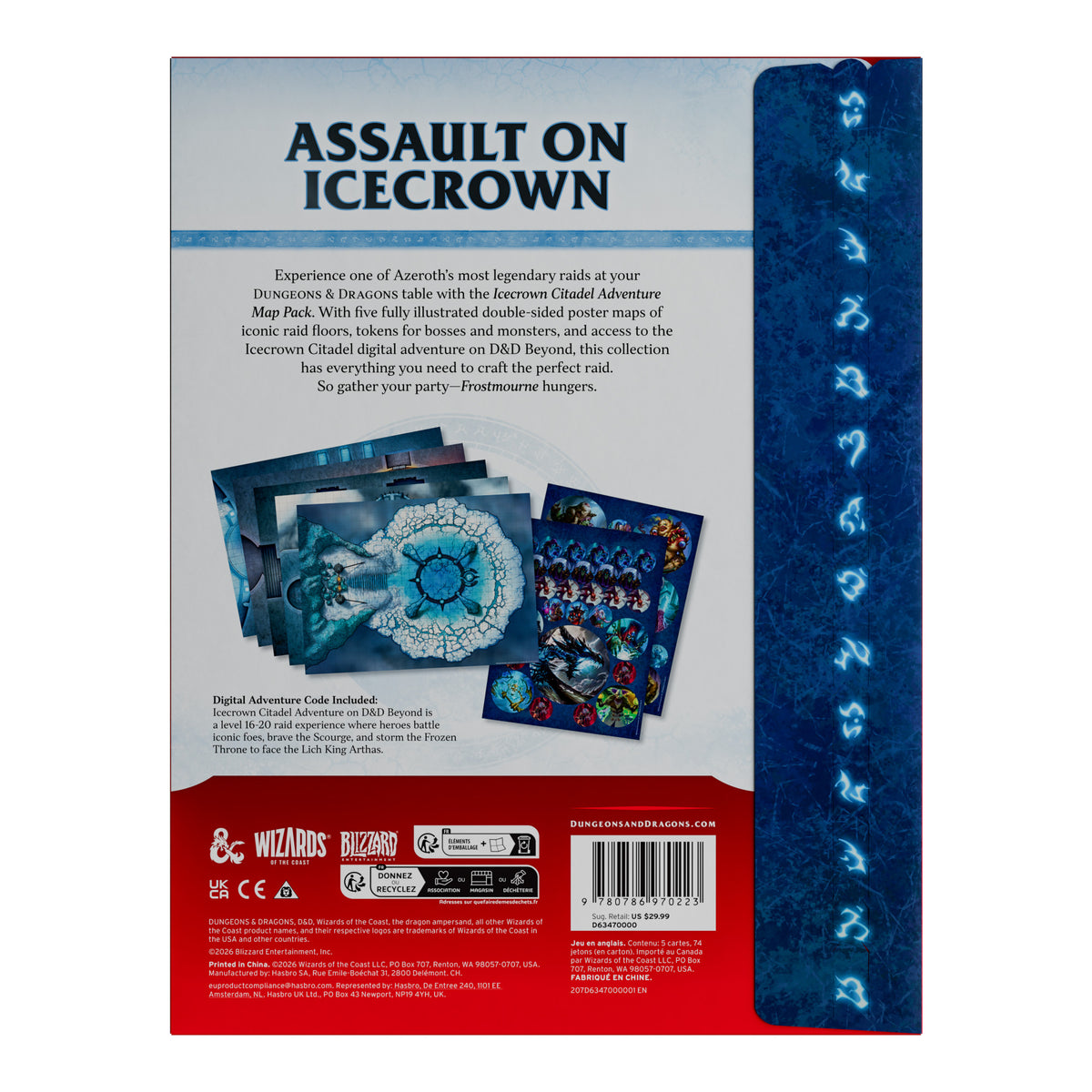 Dungeons & Dragons: World of Warcraft - Icecrown Citadel Adventure Map Pack
