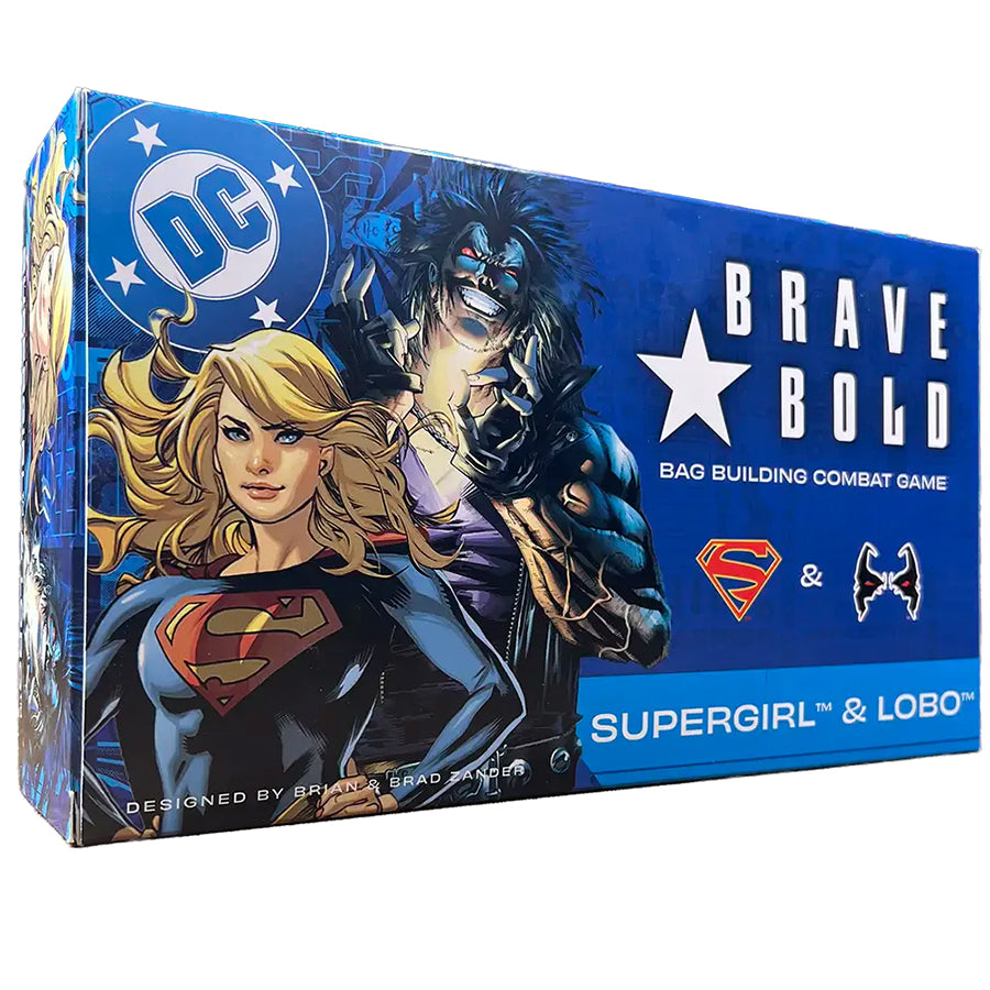 Brave & Bold: Bag Building Combat Game - Supergirl & Lobo 2-Player Set
