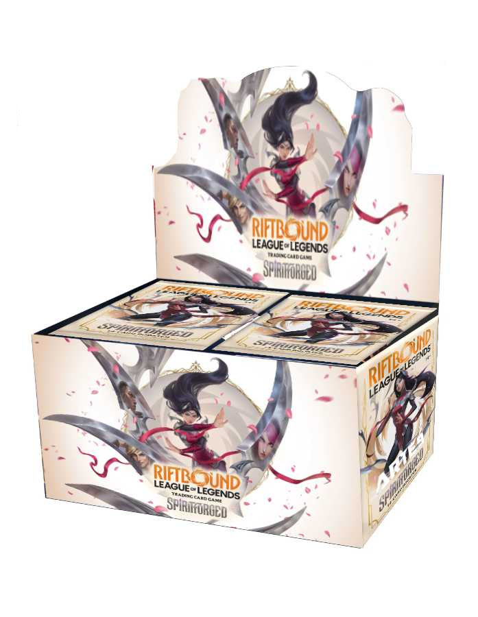 Riftbound League of Legends - Spiritforged - Booster Box Many Realms Riftbound League of Legends - Spiritforged - Booster Box Many Realms