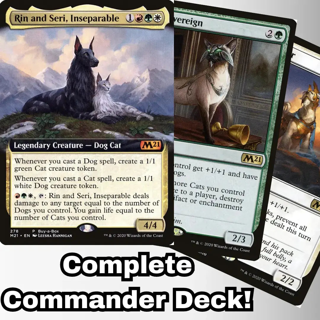 Magic the Gathering - Rin and Seri, Inseparable - Custom Built Commander Deck