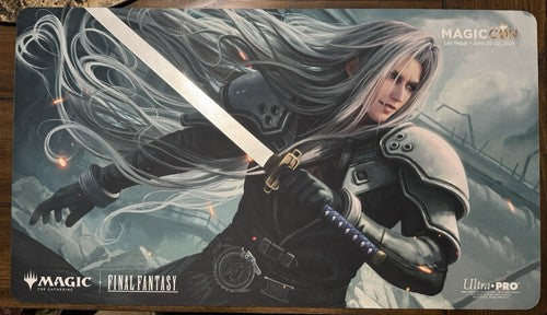 限定 プレイマット　セフィロス 部分 FOIL magiccon ラスベガス MagicCon Las Vegas 2025 Final Fantasy MTG - Spot Foil Playmat