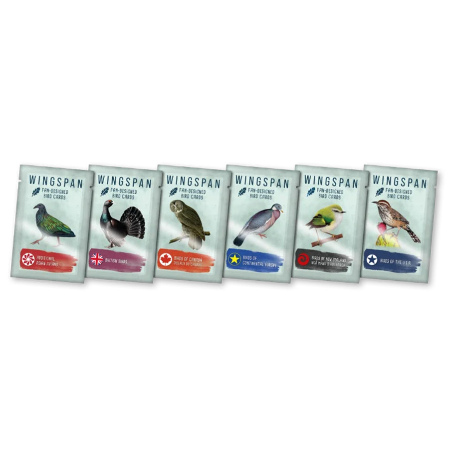 Wingspan Fan-Designed Bird Promo Packs: Set 1