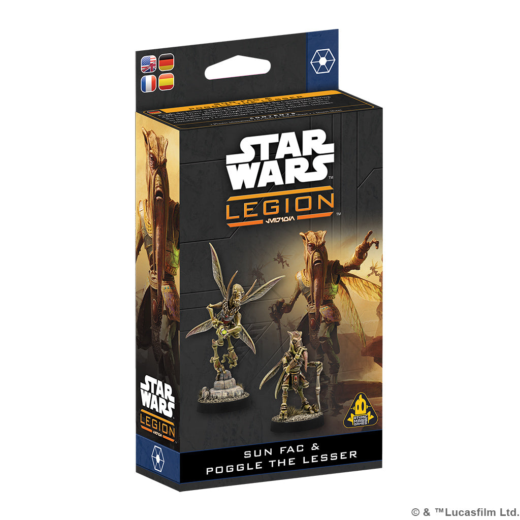 Star Wars: Legion – Sun Fac and Poggle the Lesser Commander and Operative Expansion