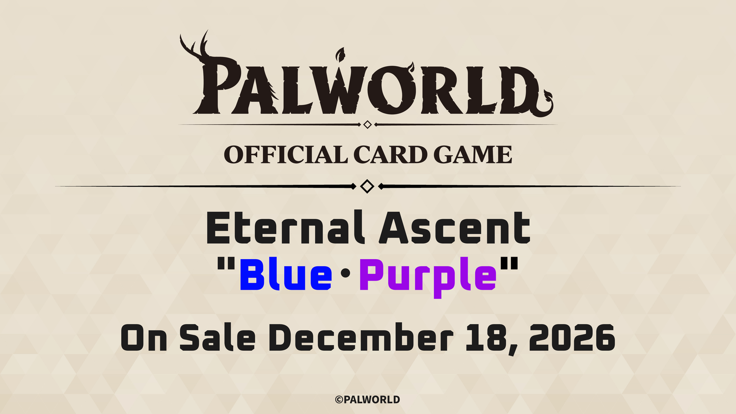 Palworld TCG - Eternal Ascent - Blue/Purple Trial Deck