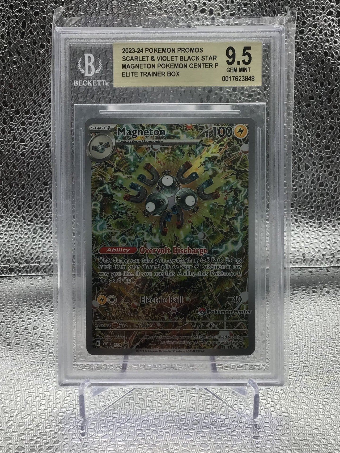 Magneton - 159 (Pokémon Center Exclusive) - SV: Promo Cards BGS(0017623848) Gem Mint 9.5