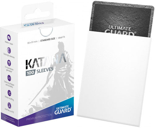 Standard - White - Katana Sleeves (100ct)