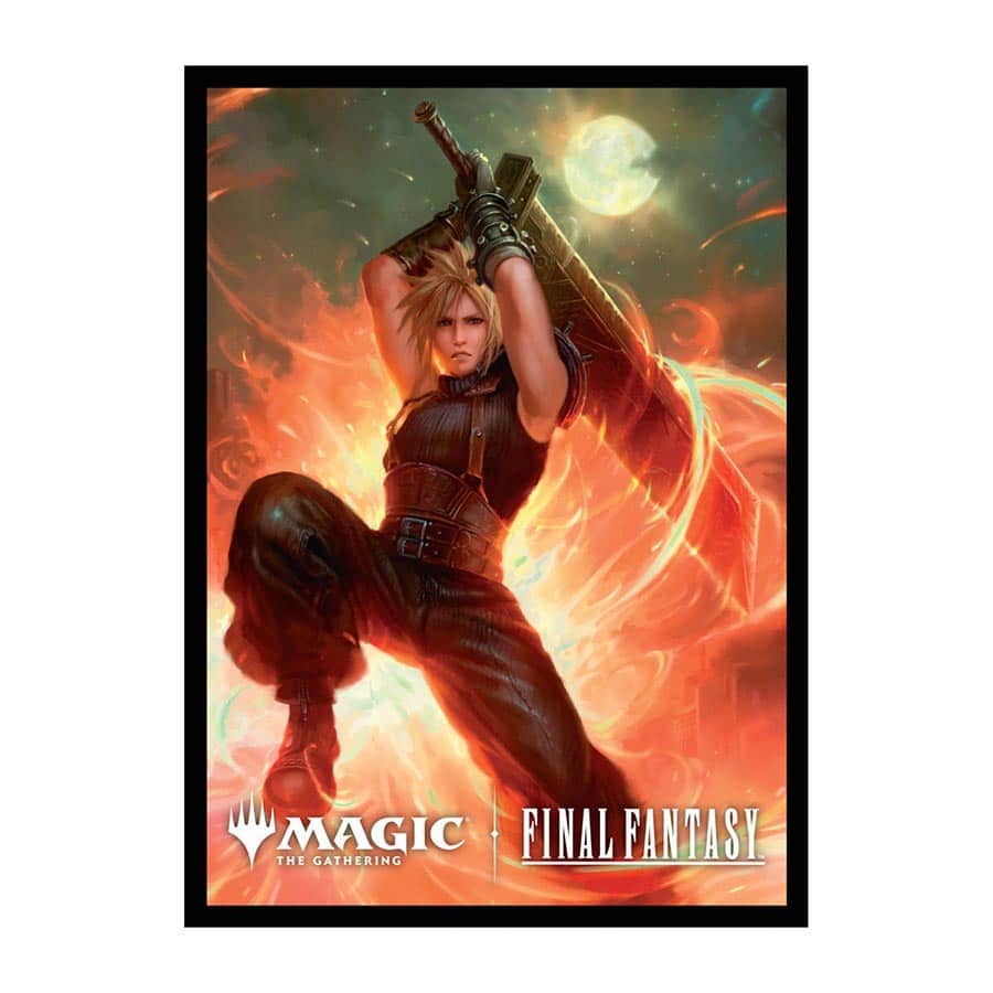 Cloud Ex-SOLDIER Sleeves - Magic the Gathering x Final Fantasy (100ct)