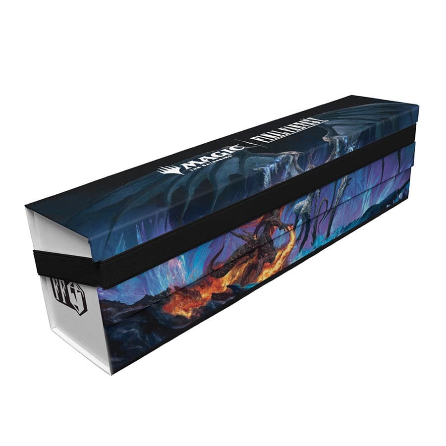 Bahamut and Ifrit 500+ Flat Pack Storage Box - Magic the Gathering - F Many Realms Bahamut and Ifrit 500+ Flat Pack Storage Box - Magic the Gathering - F Many Realms