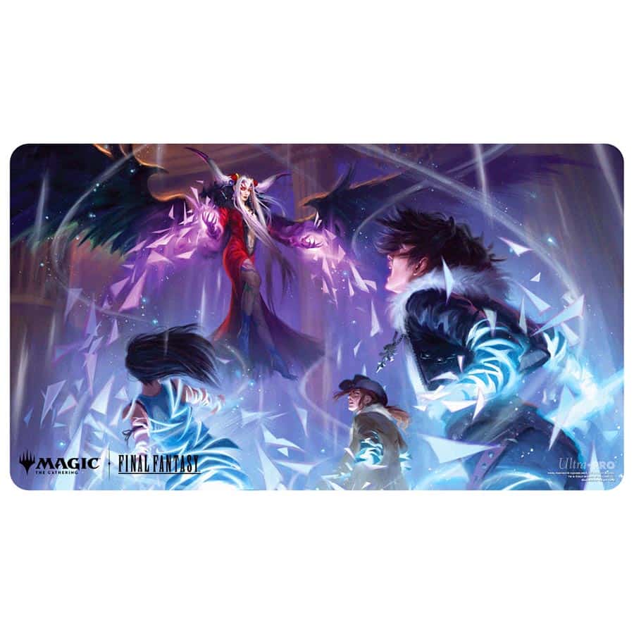 Playmat Temporal Extortion as "Absorb into Time" - Magic the Gathering - Final Fantasy
