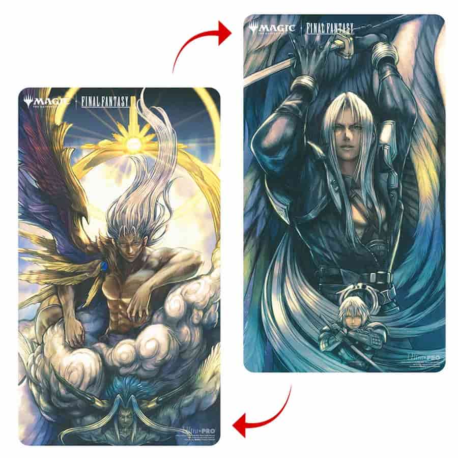 mtg final fantasy playmats Sephiroth Playmat Magic: The Gathering New Official playmat The GatheringFINAL FANTASY Cloud Playmat by Ultra PRO: FINAL