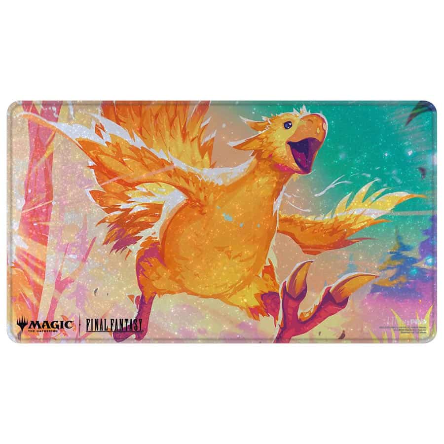 Holofoil Playmat - Traveling Chocobo - Magic the Gathering x Final Fantasy