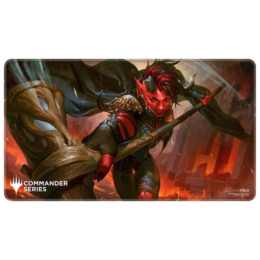 Karlach - Stitched Edge Playmat - Magic the Gathering - Commander Series 7