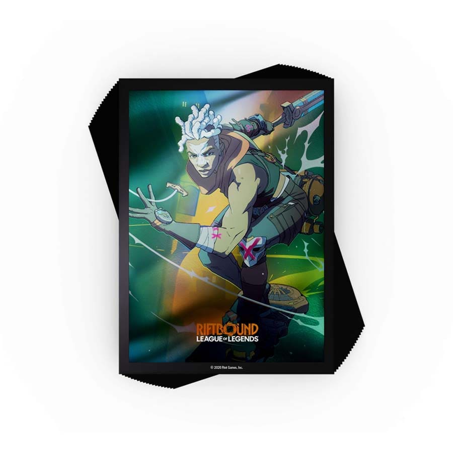 Riftbound League of Legends - Radiance - Ekko, Boy Who Shattered Time - Art Sleeves (100ct)