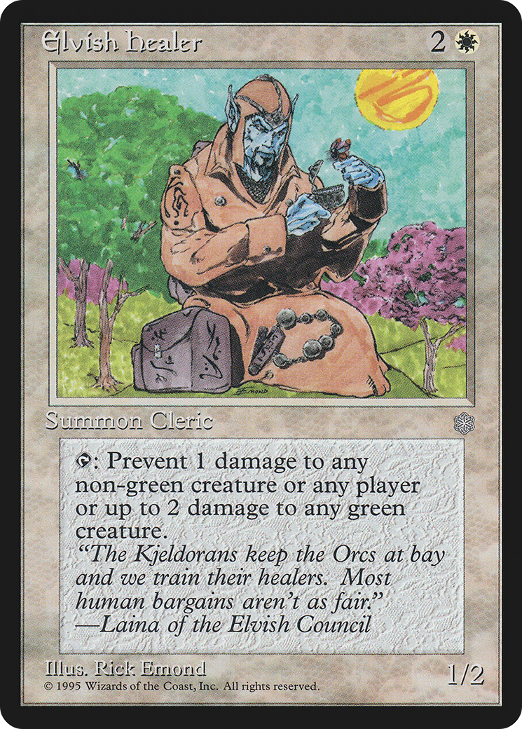 Elvish Healer (ICE-22) - Ice Age