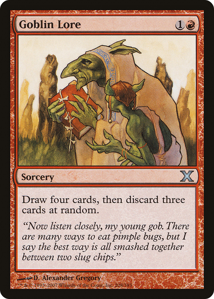 Goblin Lore (10E-208) - Tenth Edition