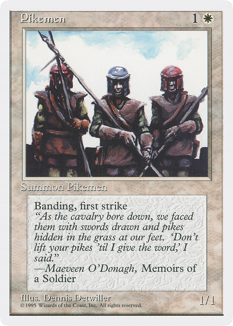 Pikemen (4ED-42) - Fourth Edition