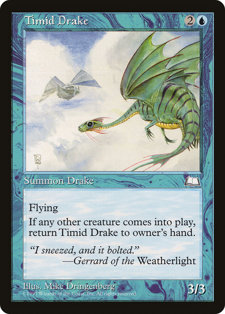 Timid Drake (WTH-54) - Weatherlight