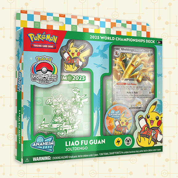 2025 Pokemon TCG World Championships Deck - Liao Fu Guan