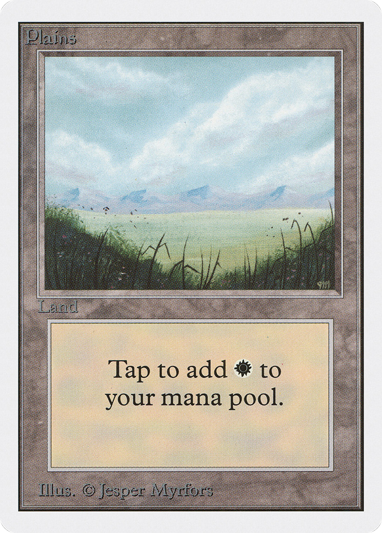 Plains (A) (2ED-288) - Unlimited Edition