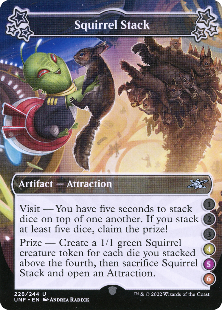 Squirrel Stack (4-5-6) (UNF-228F) - Unfinity Foil