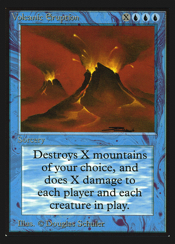Volcanic Eruption (CE) (CED-89) - Collectors' Edition