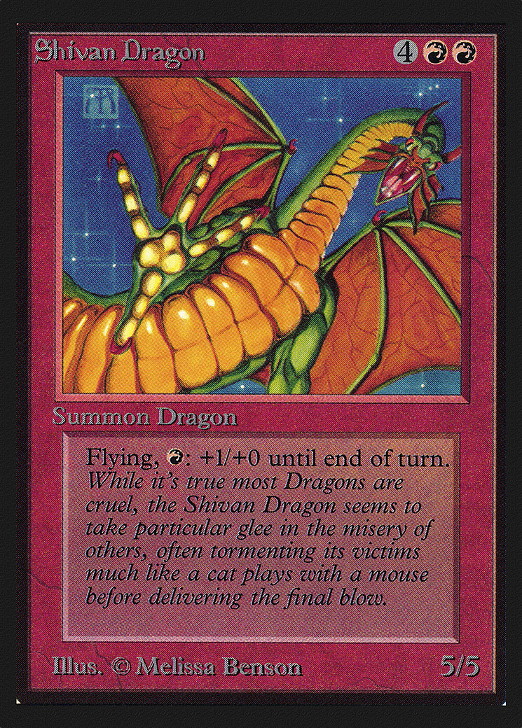 Shivan Dragon (CE) (CED-175) - Collectors' Edition