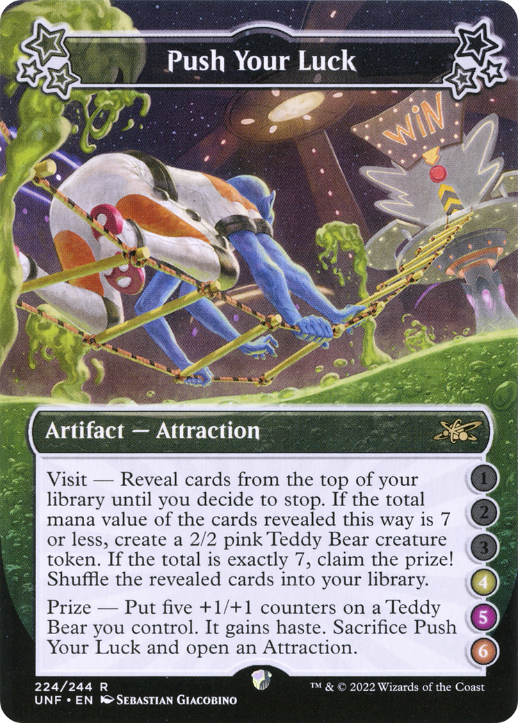 Push Your Luck (4-5-6) (UNF-224B) - Unfinity Foil