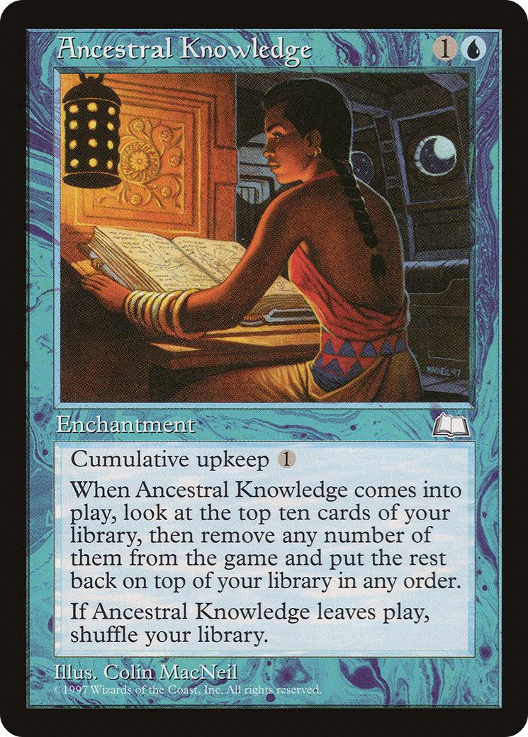 Ancestral Knowledge (WTH-32) - Weatherlight
