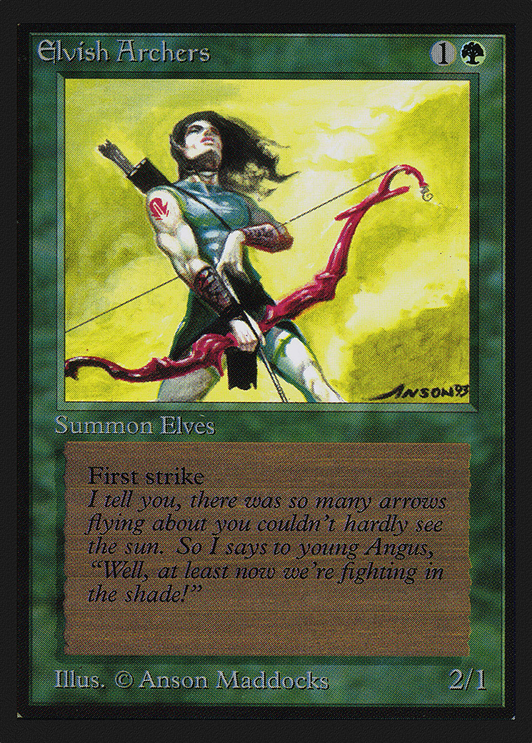 Elvish Archers (CE) (CED-192) - Collectors' Edition