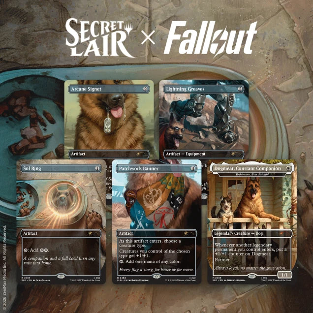 Magic the Gathering - Secret Lair x Fallout - Greet The Dog - Non-Foil
