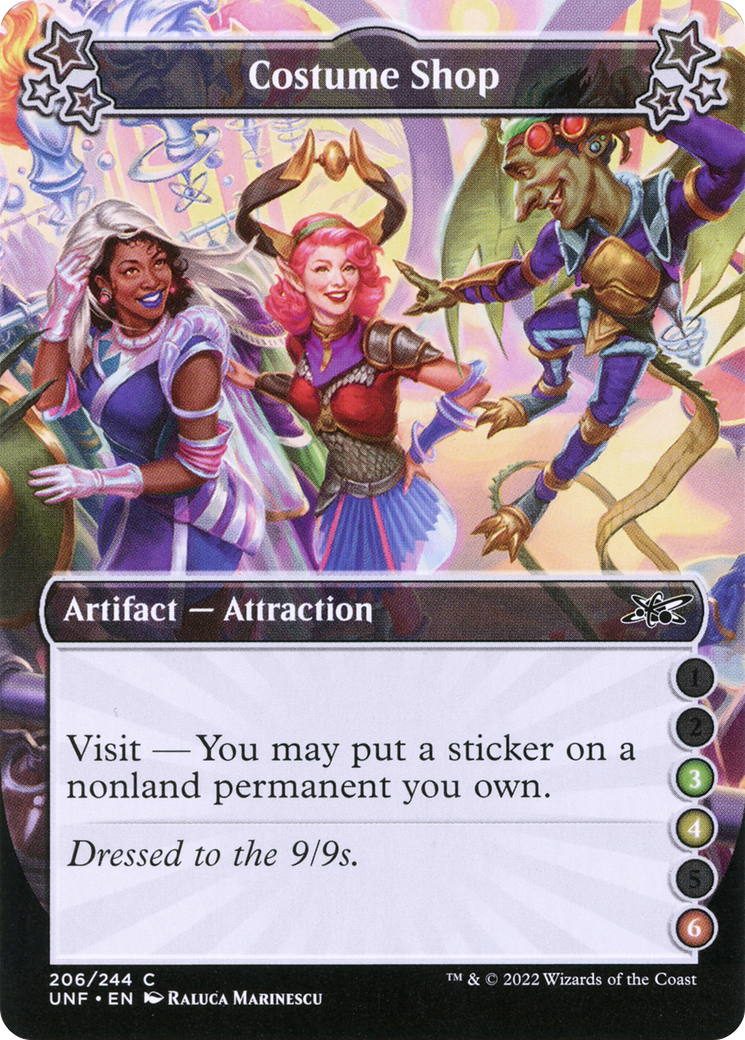 Costume Shop (3-4-6) (UNF-206D) - Unfinity