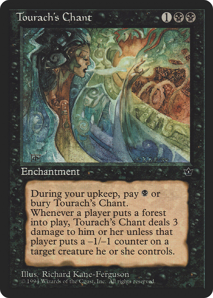 Tourach's Chant (FEM-47) - Fallen Empires