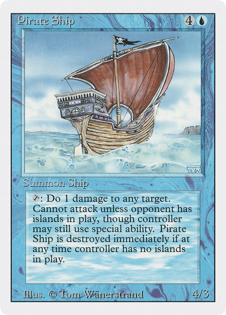Pirate Ship (3ED-72) - Revised Edition