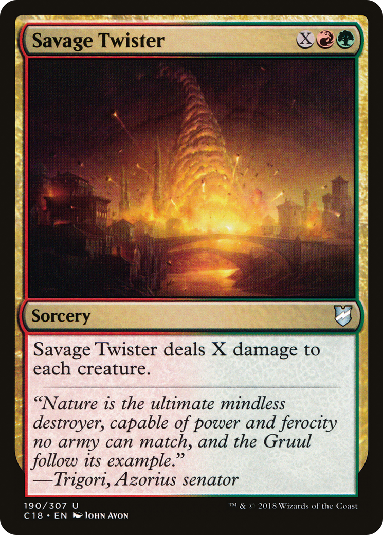 Savage Twister (C18-190) - Commander 2018