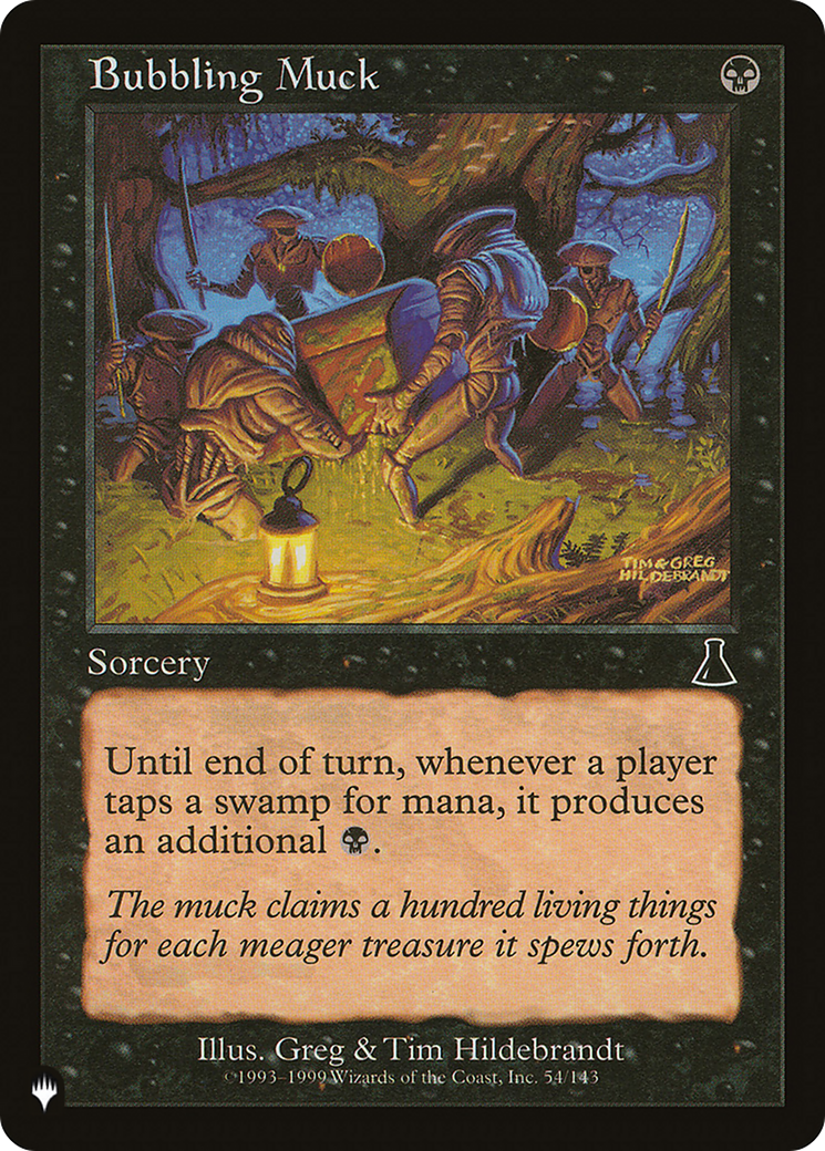 Bubbling Muck (LIST-054/143) - The List