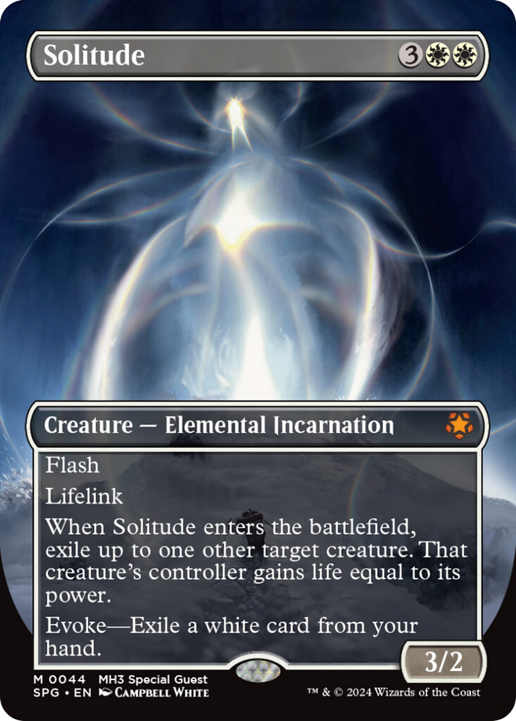 Solitude (Borderless) (SPG-044) - Special Guests (Borderless) Foil